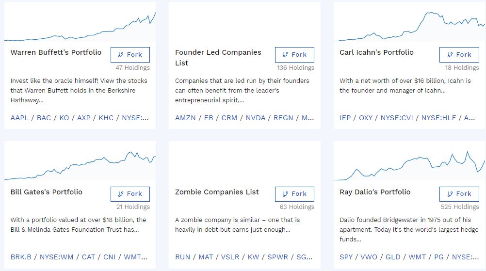 Finbox list of stock ideas to invest in